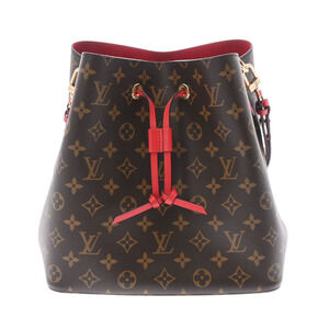 Louis Vuitton Monogram NeoNoe Coquelicot Red Canvas Shoulder Bag